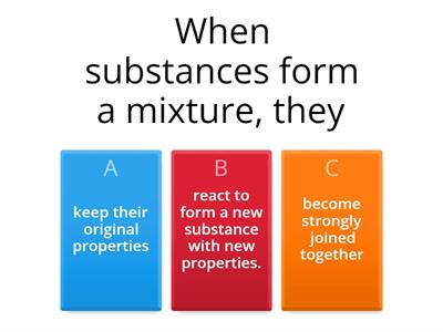 Grade 6 practice of Solutions and mixtures 