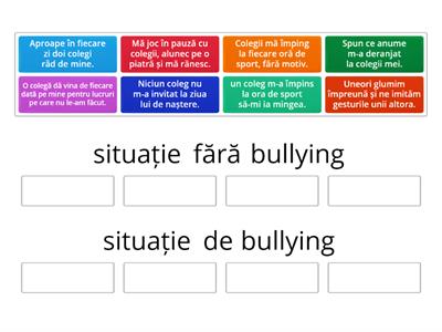 bullying sau prietenie nivel primar