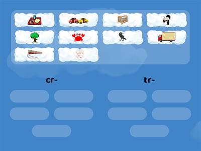 Phonic cr- and tr-