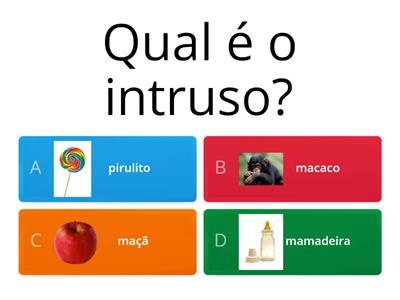 ache o intruso Aliteração