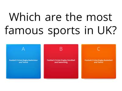 Sports in UK