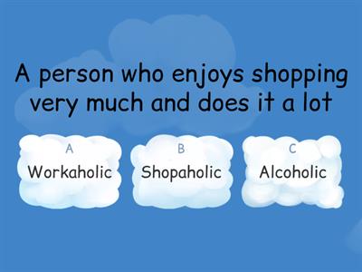 Shopping Vocabulary