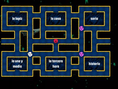 Maze chase: el horario