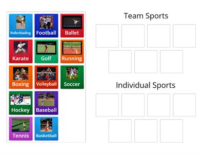 Sports: Teams or Individual?
