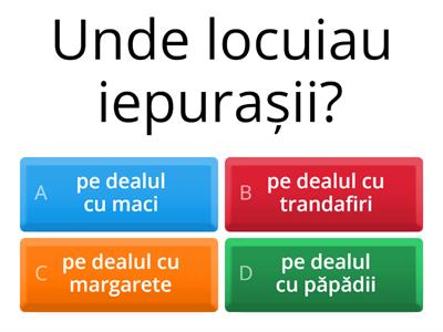 O zi de primăvară în familia Iepuretti 