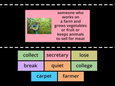 Simply Test 6 Part 1 Vocabulary