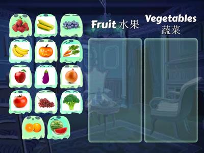 Fruits & Vegetables Group Sort