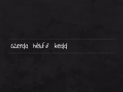 (120) Magyar nyelv: Mi a helyes sorrend? // ¿Cuál es el orden correcto?