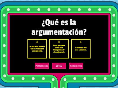 Argumentación