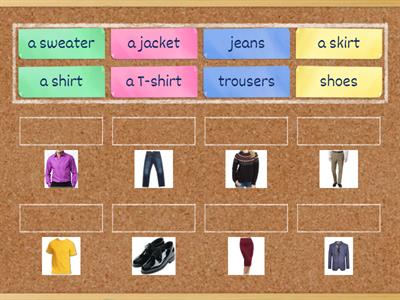 EF elementary PE3 Clothes