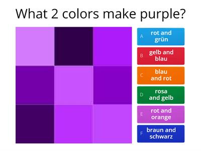 Color Game Quiz