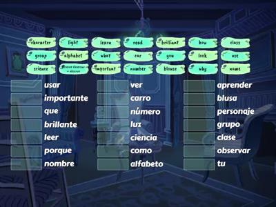 Cognates in English & Spanish