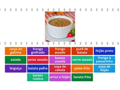 Vocabulário: Comidas