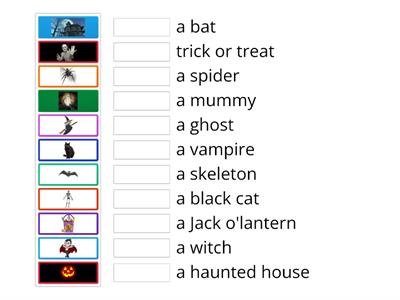 Halloween - Vocabulary