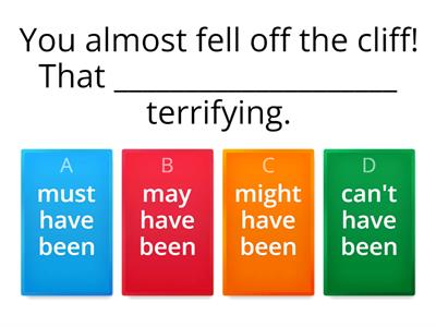 Past modals of deduction 