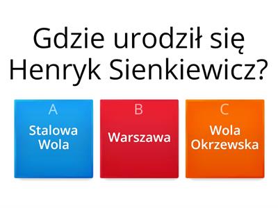 Latarnik Henryk Sienkiewicz - Materiały Dydaktyczne