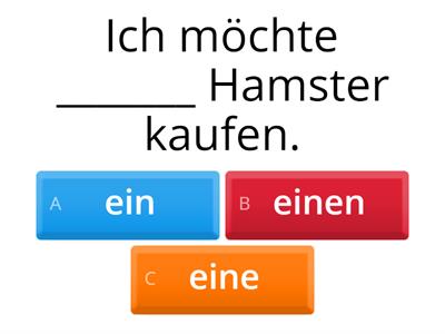 Akkusativ Tiere - Deutschprofis lektion 11