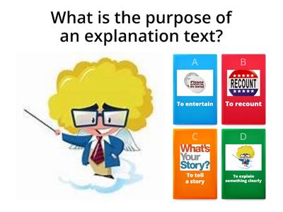 Explanation Text Quiz