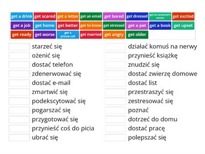 English Class B1 Unit 7.5 - Phrases with get