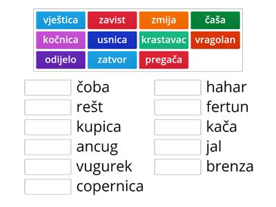 Kopija Materinski jezik1 - spoji standarne i kajkavske riječi