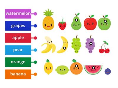 Yeti Junior/ Lesson 12/ Fruit