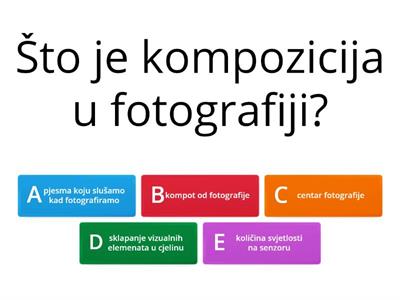 FOTOGRAFIJA - 10. Kompozicija