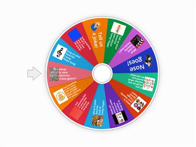 Spin the Wheel- Camp Hope 2021!