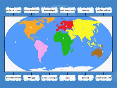 Continents et Océans 