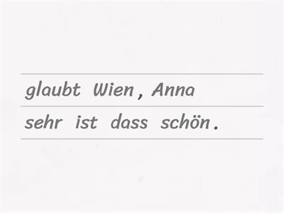 Grammatik : dass-Sätze