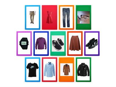 Prepare 1 Unit 15 Clothes vocabulary