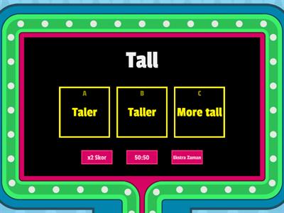 Comparatives