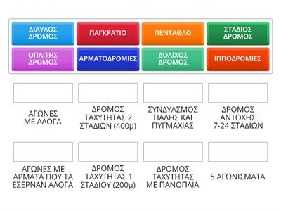 3. ΤΑΙΡΙΑΞΕ ΤΑ ΑΡΧΑΙΑ ΟΛΥΜΠΙΑΚΑ ΑΓΩΝΙΣΜΑΤΑ