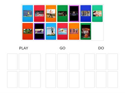SPORTS AND ACTIVITIES - PLAY/GO/DO