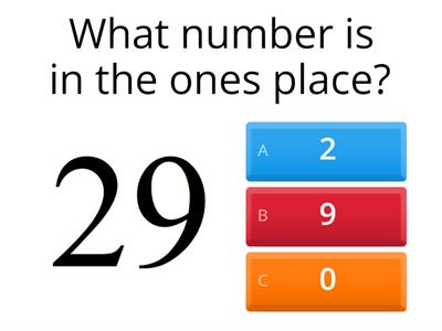 Place value - Quiz - Grade 2