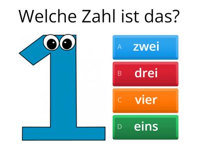 Zahlen von 1-10