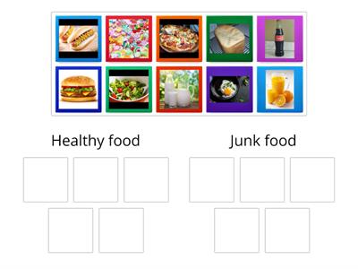 Healthy food or junk food?