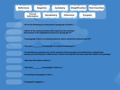 TOEFL Reading