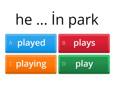 Verbs with fun 21