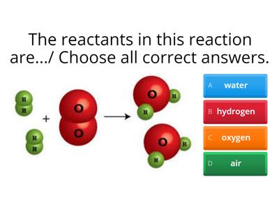 Chemical reactions Review 2