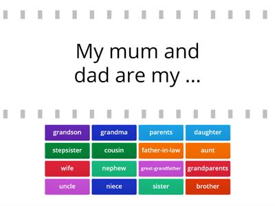 Family Words and Possessive 's