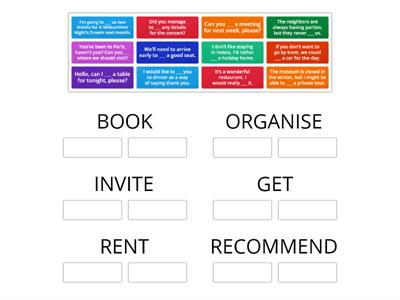 Collocations with Verbs