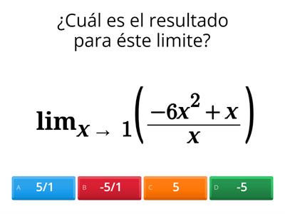 trabajo sobre limites