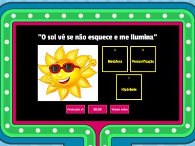 Quiz Figuras de Linguagem 6º ano