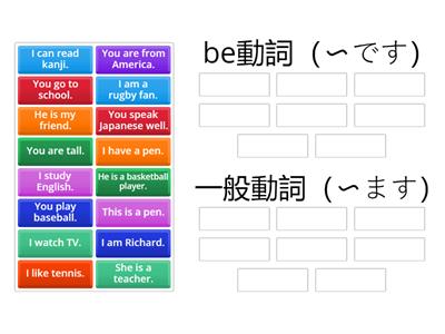 be動詞(です)ｖｓ一般動詞(ます)