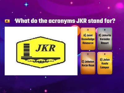JKR Malaysia General Knowledge Quiz