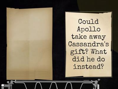 Apollo and Cassandra - Greek Mythology