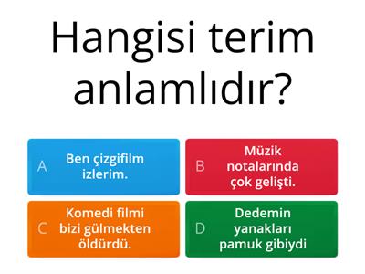 5.sınıf Türkçe test 