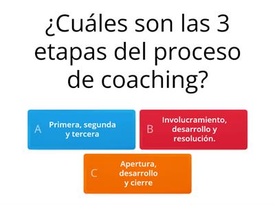 Repaso coaching y feedback