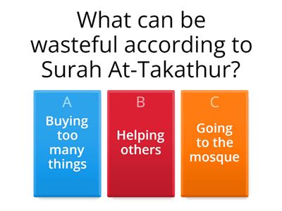 Tafhim: Surah At-Takathur