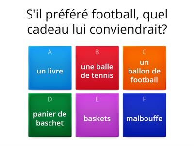 Questionnaire français